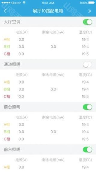 电器温度监测